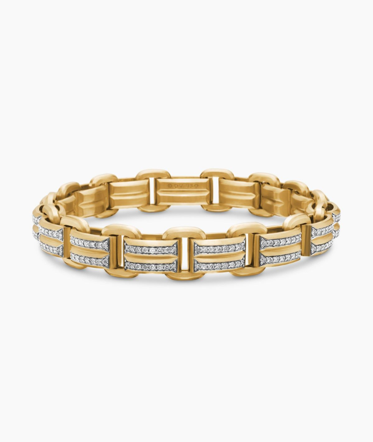 mens geometric lab grown diamond bracelets