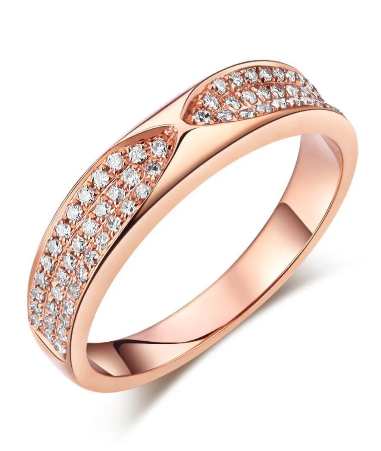 womens solitaire natural diamond rings