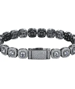 mens statement natural diamond bracelets