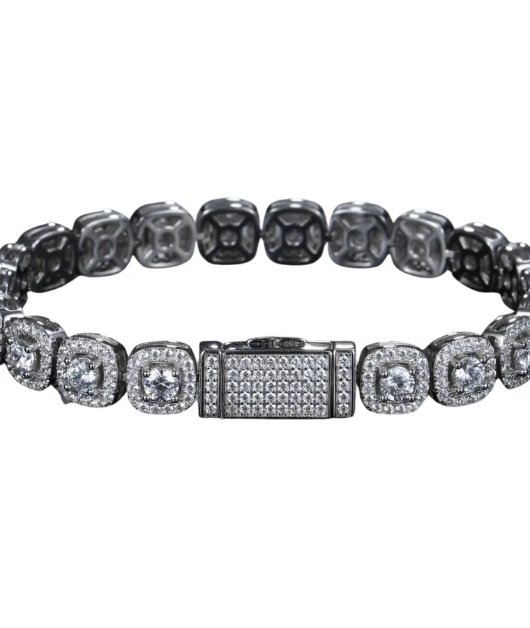 mens statement natural diamond bracelets