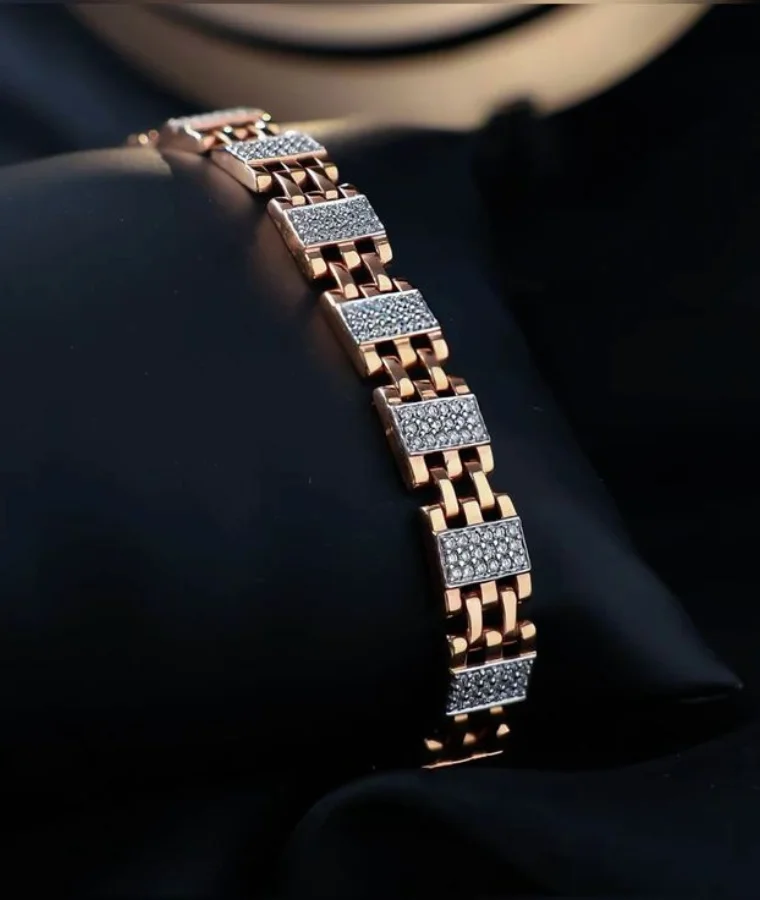 mens palladium natural diamond bracelets