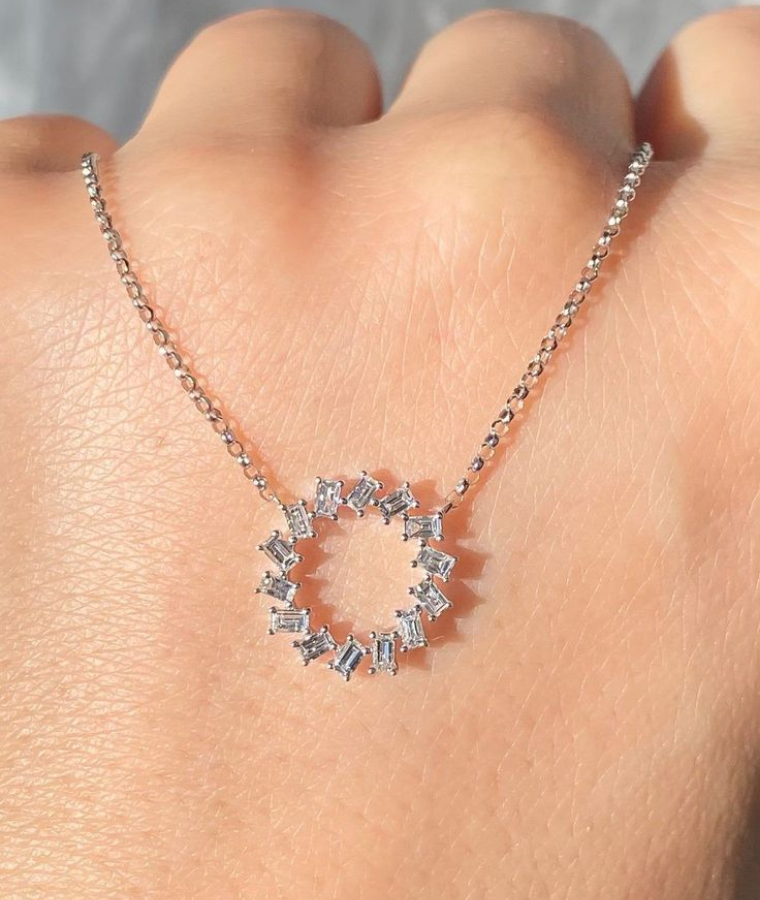 Womens Premium Lab Grown Diamond Pendants