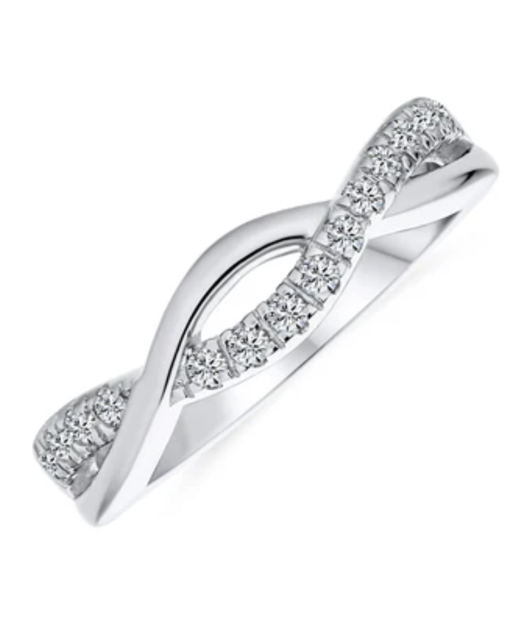 womens white gold lab grown diamond rings