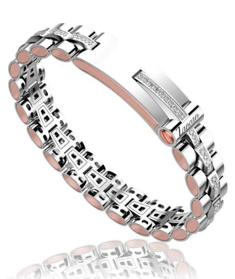 mens minimal natural diamond bracelets
