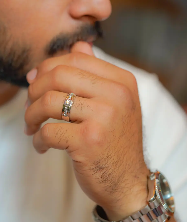 Mens Lab Grown Diamond Rings