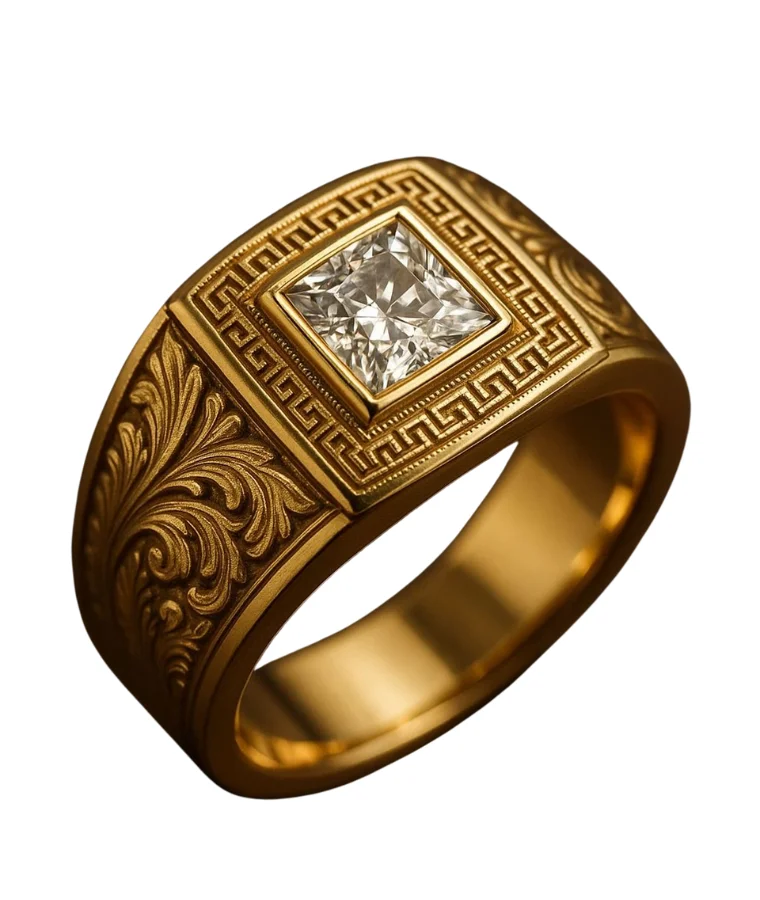 Mens Natural Diamond Anniversary Rings