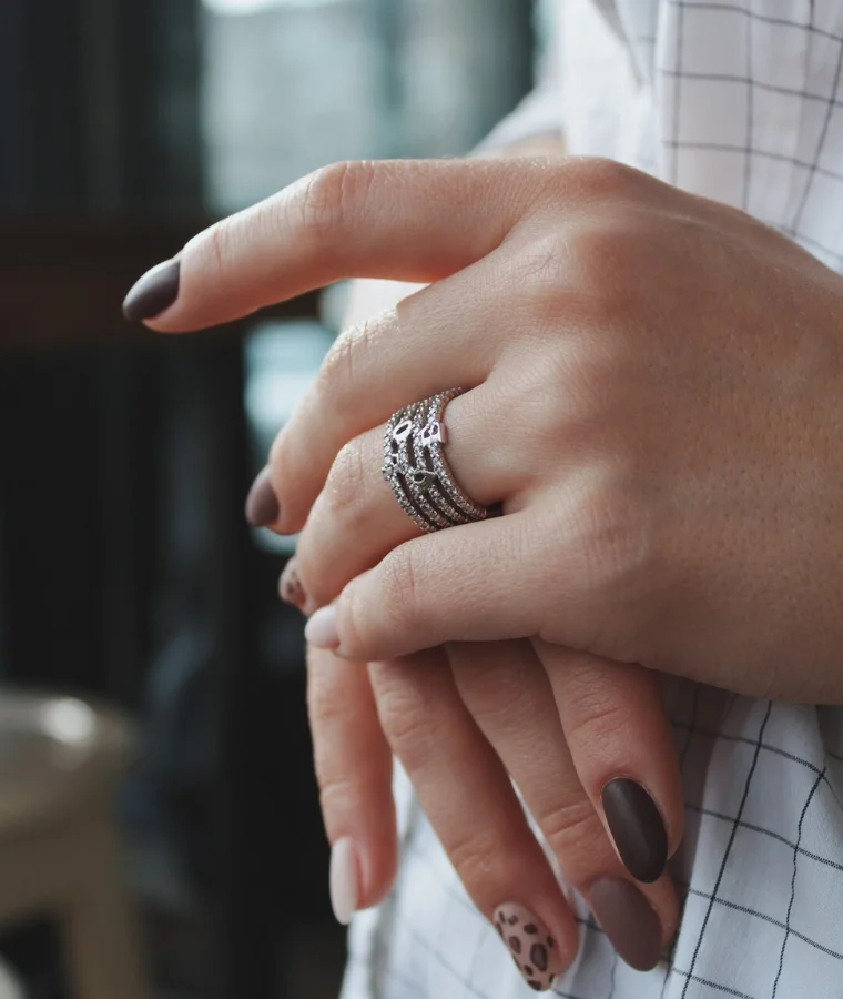 womens natural diamond rings