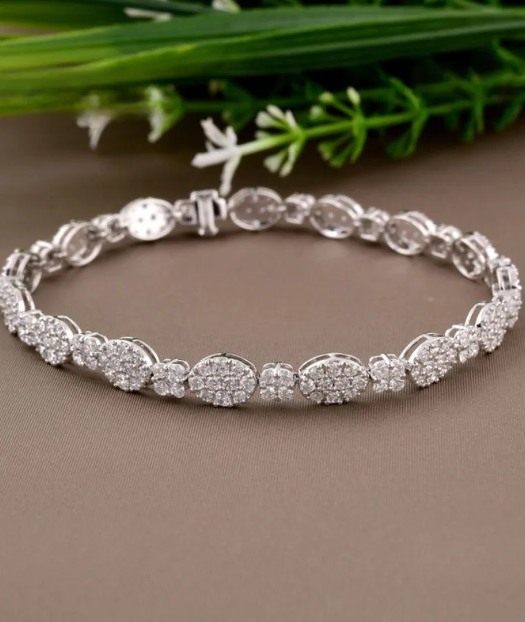 Mens Lab Grown Diamond Bracelets