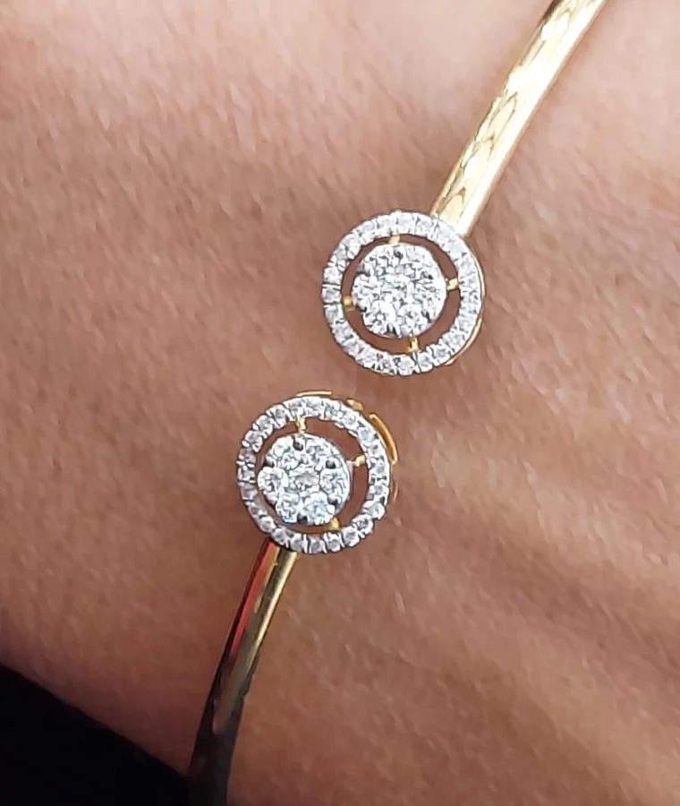 Womens Conflict Free Natural Diamond Bracelets