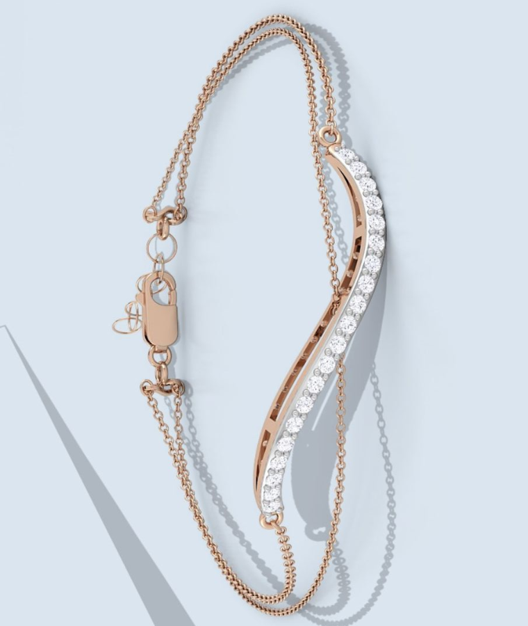 Mens Lab Grown Diamond Bracelets