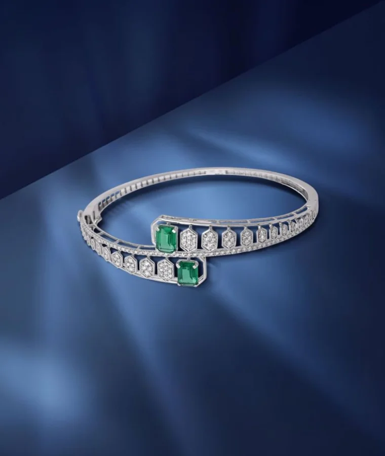 womens gold lab grown diamond bracelets