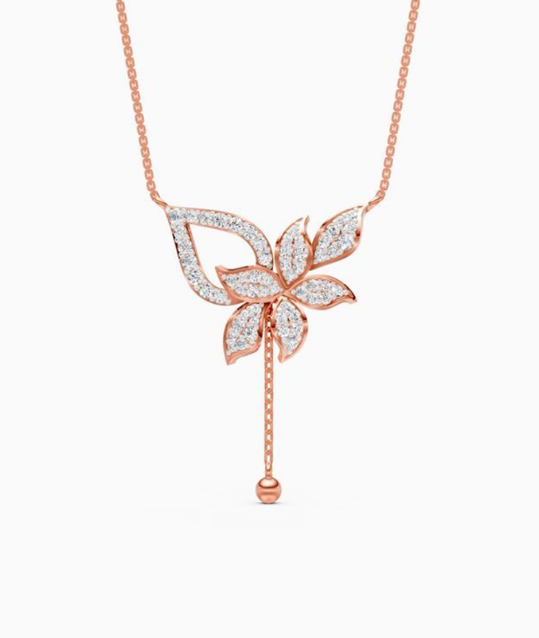 womens designer lab grown diamond pendants