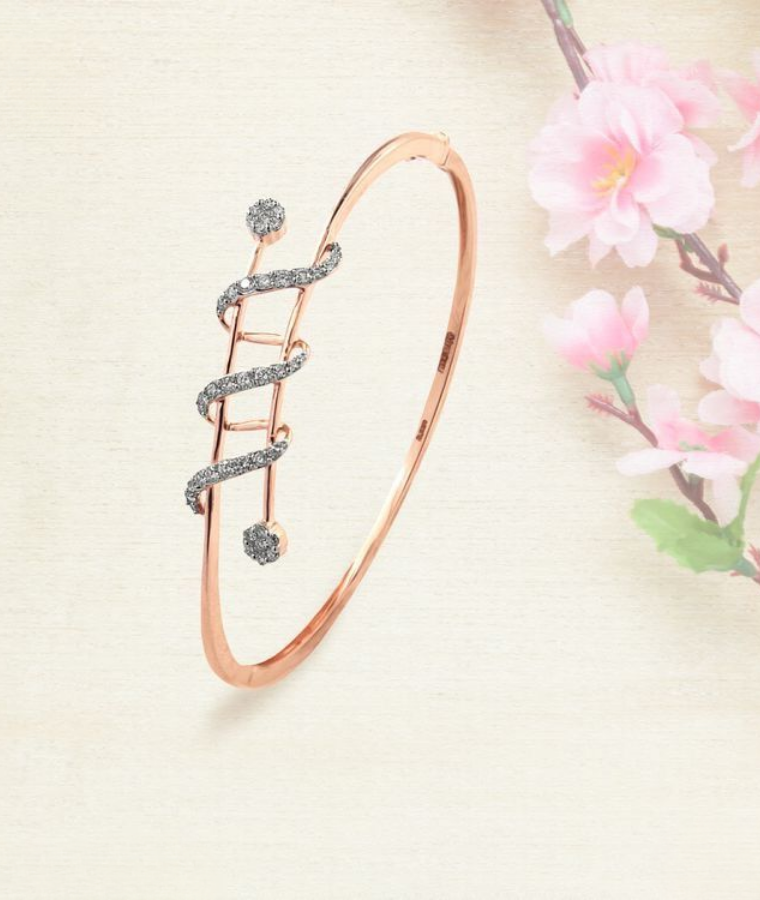 womens signet lab grown diamond bracelets