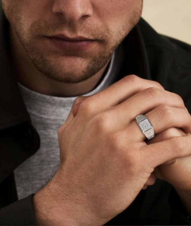 Mens Lab Grown Diamond Rings