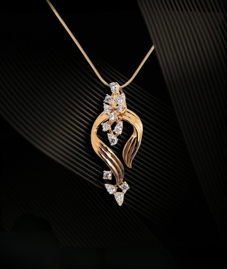Womens Classic Lab Grown Diamond Pendants