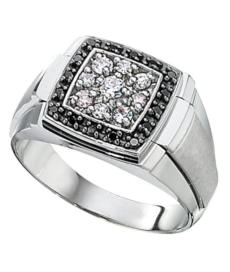 Mens diamond ring manufacturer