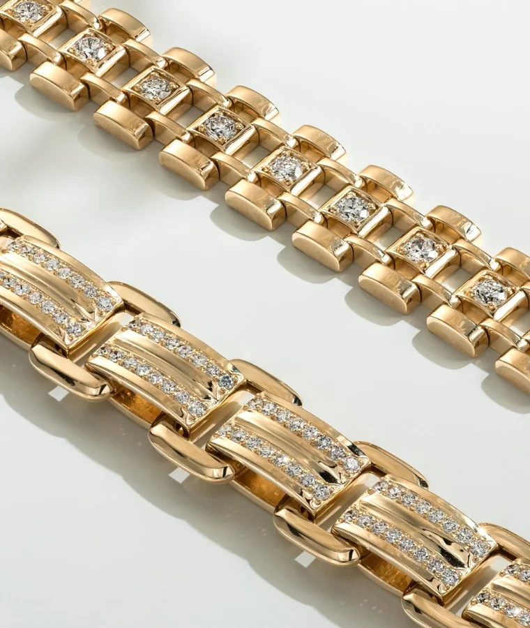 Mens Premium lab grown diamond bracelets