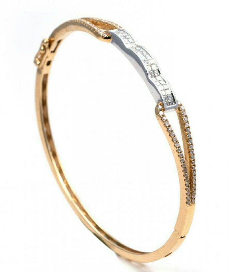 Womens solitaire lab grown diamond bracelets