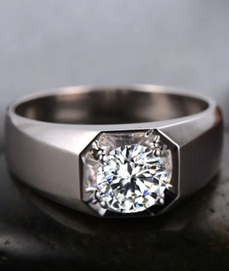 womens earth mined diamond rings