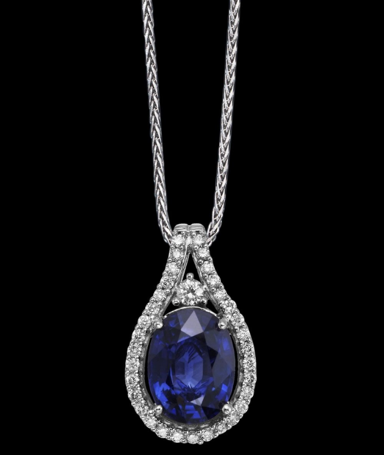 womens vintage natural diamond pendants