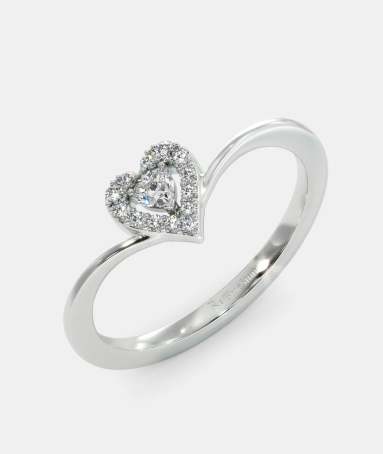 womens statement natural diamond rings