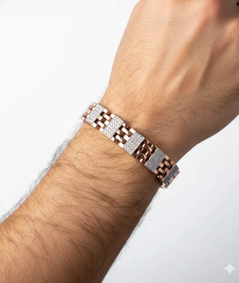 mens diamond Bracelets