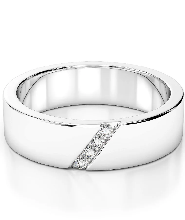 Mens designer lab grown diamond rings