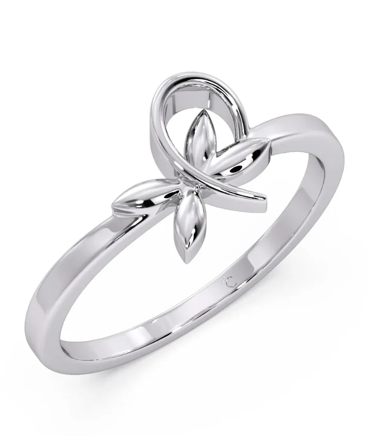 womens palladium natural diamond rings