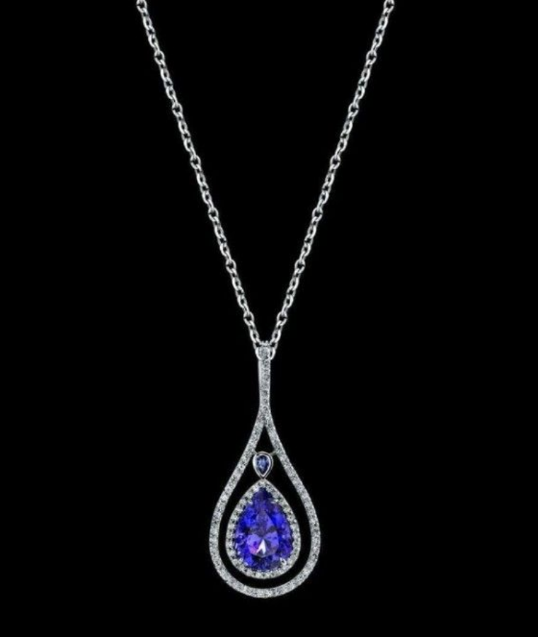 womens statement lab grown diamond pendants