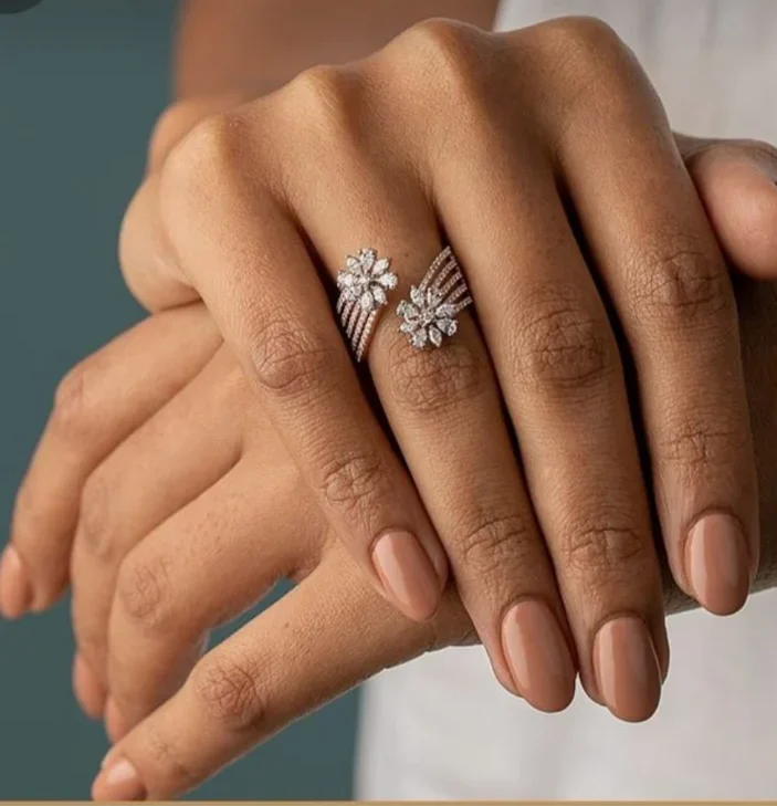 Womens Authentic Natural Diamond Rings