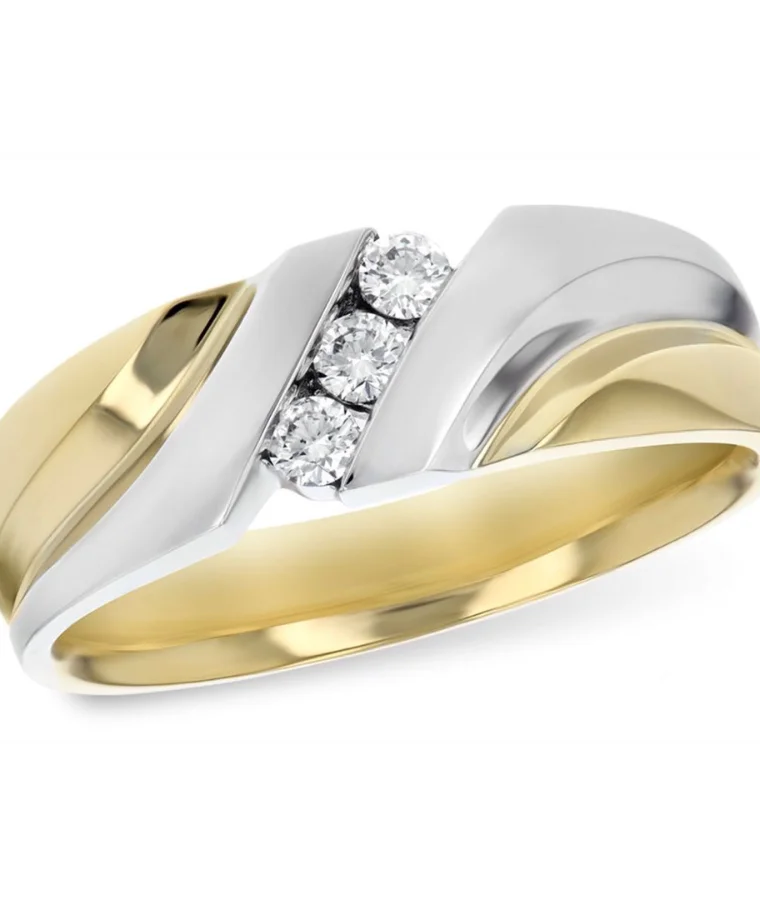 mens statement lab grown diamond rings