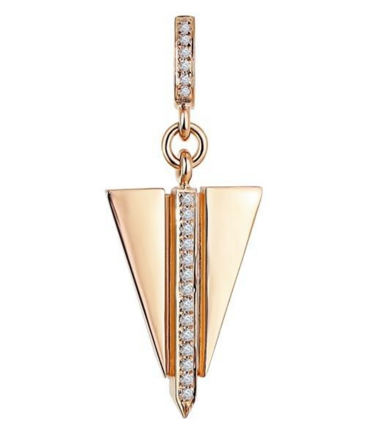 womens silver lab grown diamond pendants