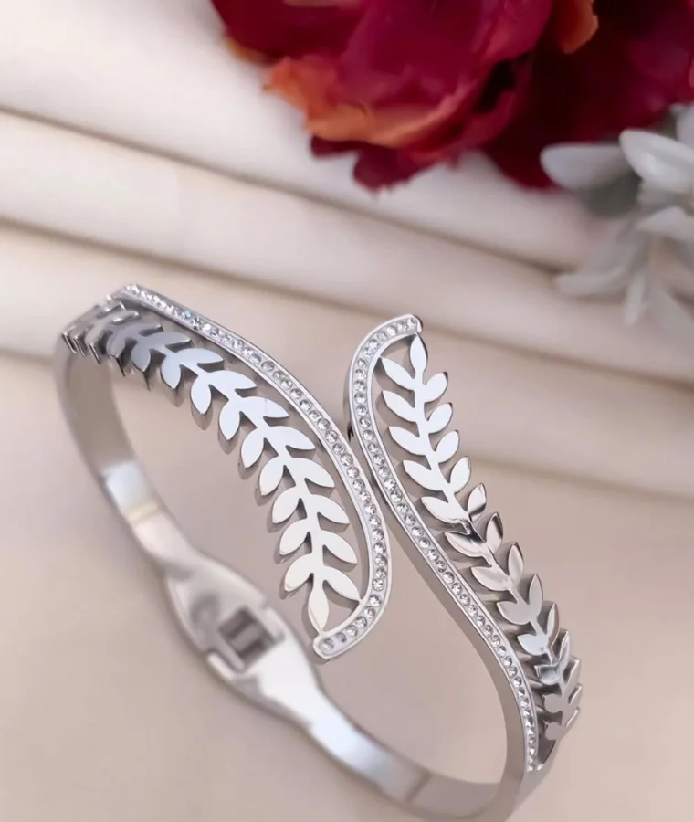 womens rose gold lab grown diamond bracelets