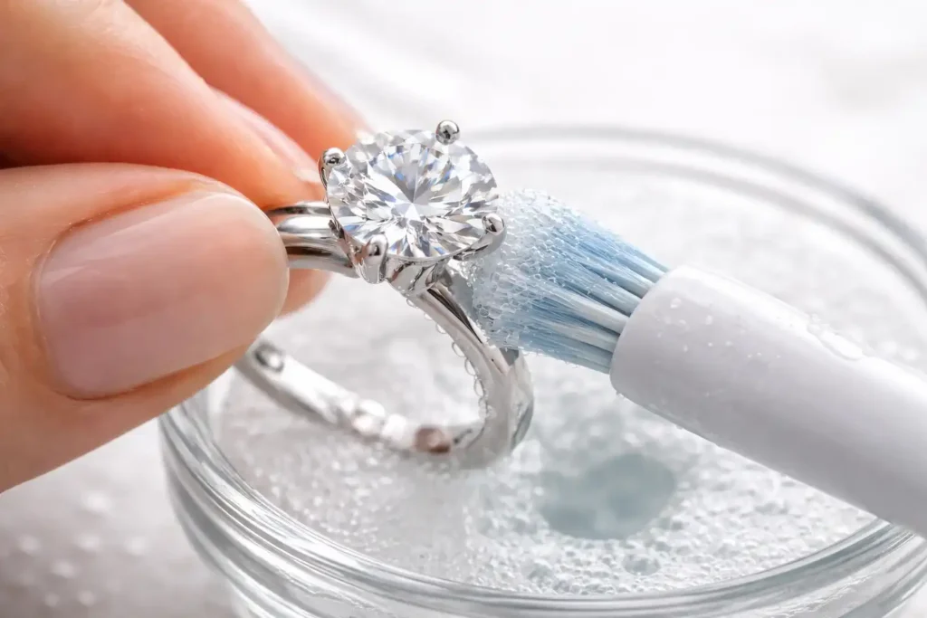diamond-ring-cleaning-care