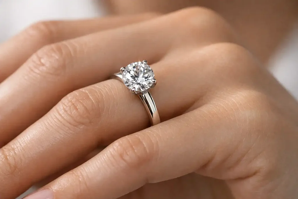 natural diamond ring for women