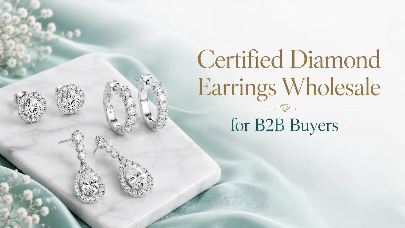 Certified Diamond Earrings Wholesale for B2B Buyers