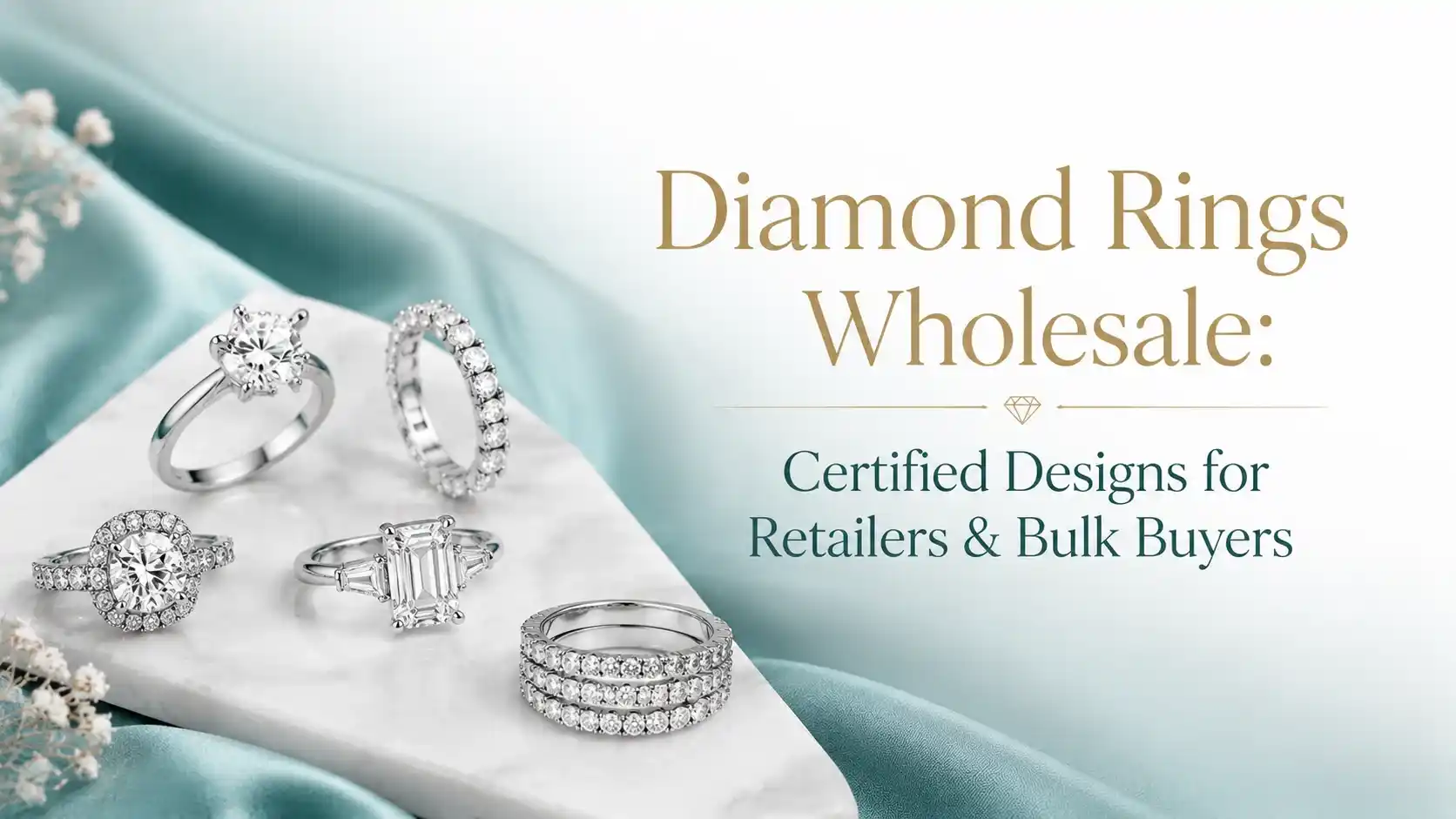 Diamond Rings Wholesale-Certified Designs for Retailers & Bulk Buyers