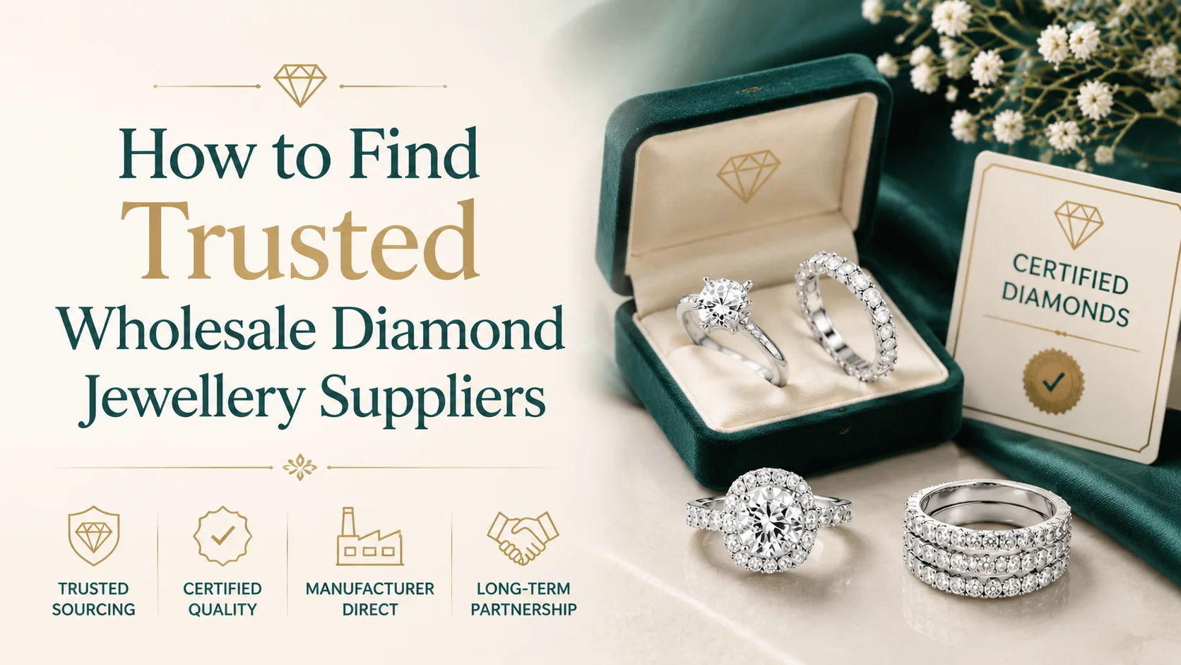 How to Find Trusted Wholesale Diamond Jewellery Suppliers
